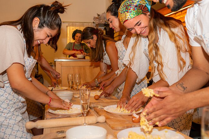 2-in-1 Pasta and Tiramisu Cooking Masterclass in Rome - Prosecco, wine, and limoncello are built into the evening