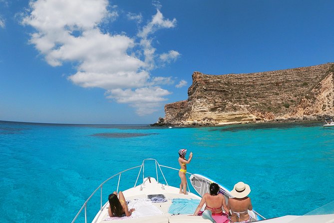 7 hours Boat trip to Lampedusa lunch, SUP and Snorkeling - Why Lampedusa makes sense from a boat