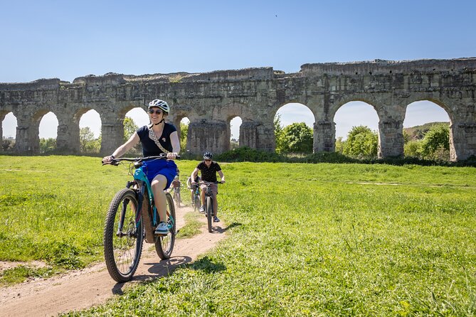 Appian Way & Aqueducts small group e-bike tour(catacombs & food) - Villa di Massenzio and the first Roman ruins