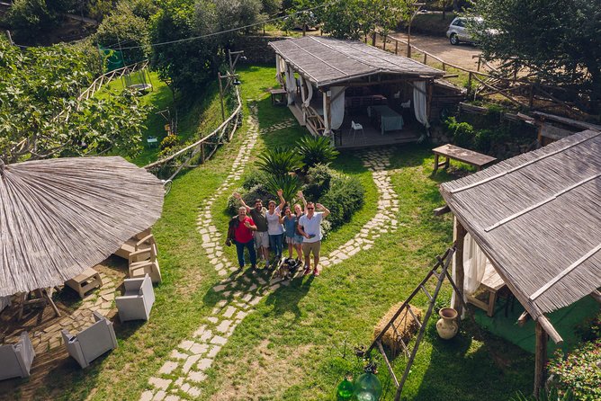 Authentic Farm Tour with Pizza, Cheese, Wine & Limoncello Tasting - Pizza making with Anna and the family