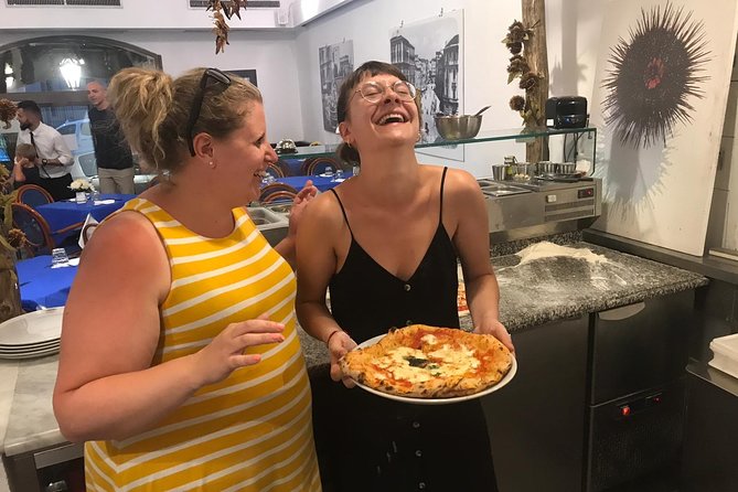 Authentic Pizza Making Class in Naples with Appetizers and Drink - Mixing dough and learning the Neapolitan method