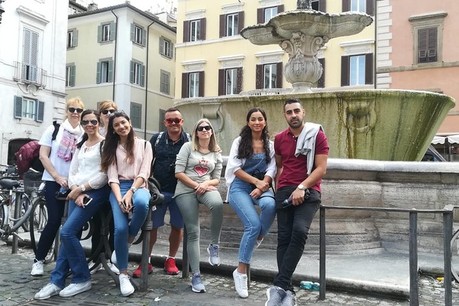 Best of Rome Walking Tour including Trevi Fountain - The Pantheon exterior and Temple of Hadrian