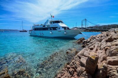 Boat trip La Maddalena Archipelago – Departure from Palau