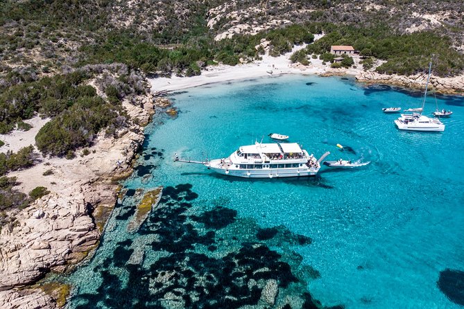 Boat trip La Maddalena Archipelago - Departure from Palau - The final stop on La Maddalena island