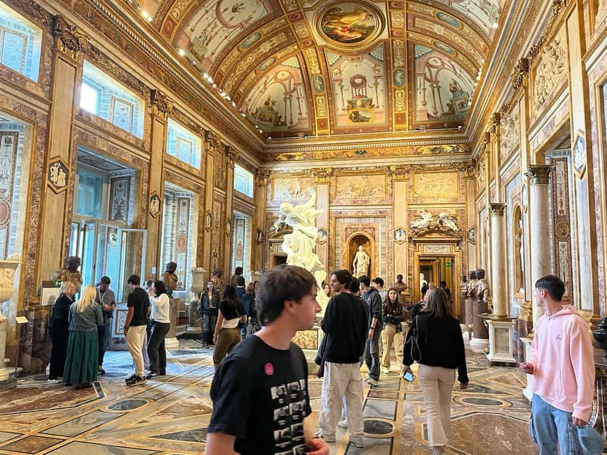 Borghese Gallery Entry Ticket - Inside the gallery: Bernini, Caravaggio, and Raphael