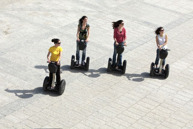 Cagliari: Guided Segway Tour - Elephant Tower and the medieval defenses