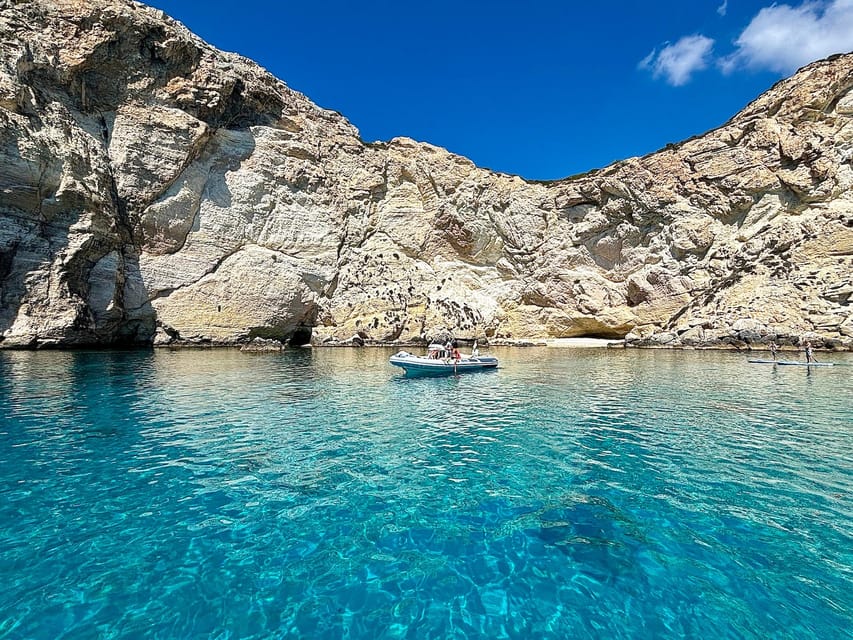 Cagliari: Zodiac Boat Tour, 3-4 SwimStops, Wine & Snorkeling - The final stop near Devil’s Saddle