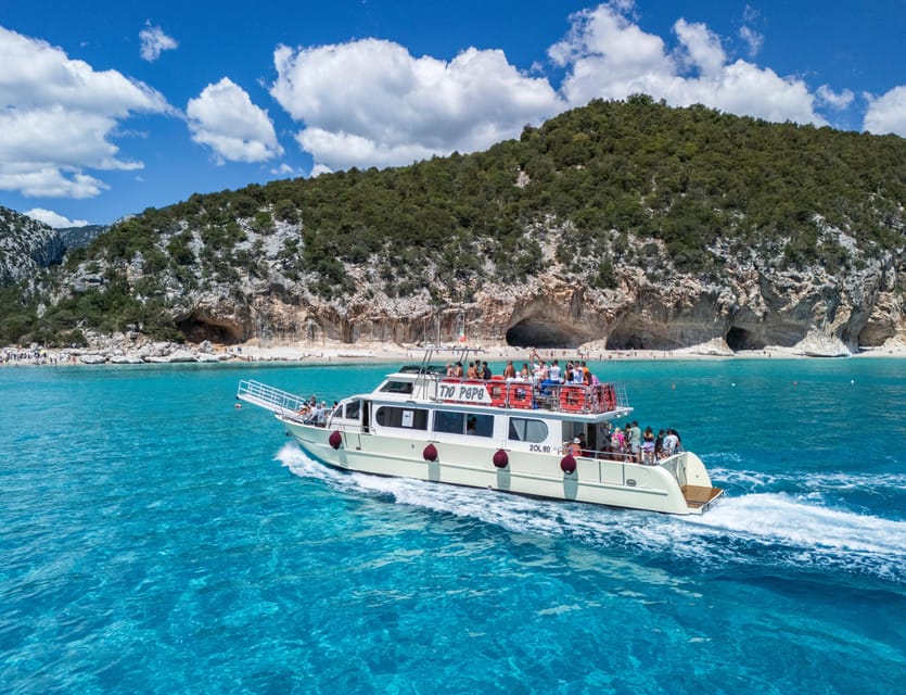 Cala Gonone:Cruise in the Gulf of Orosei with Cala Goloritzé - Cala Sisine or Cala Biriola for a third shore stop
