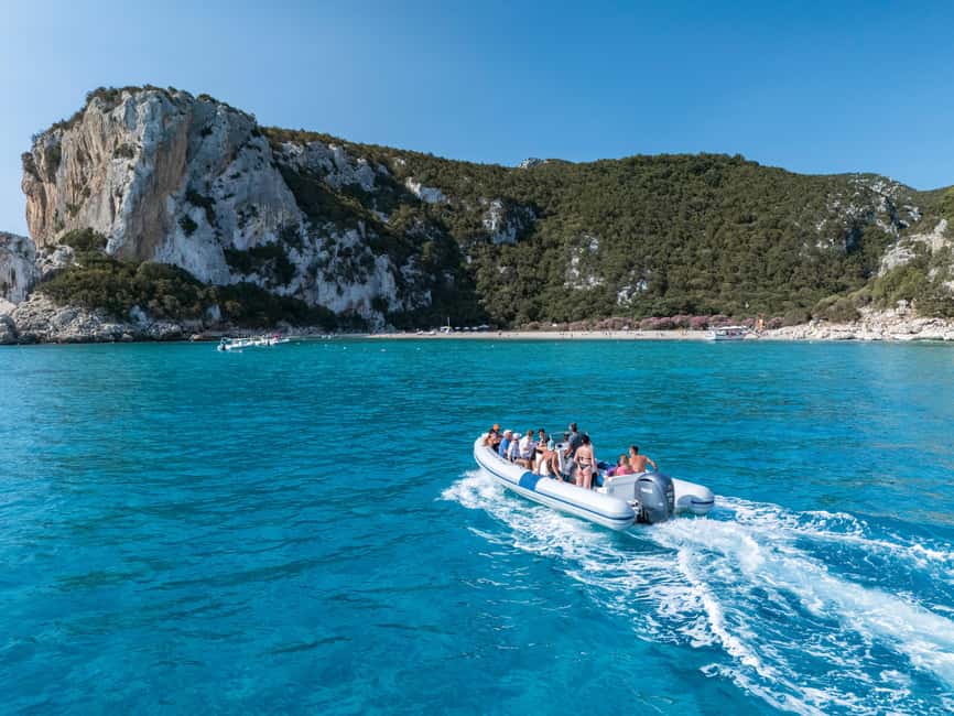 Cala Gonone: Gulf of Orosei Dinghy Cruise with Swim Stops - Caves, cliffs, and coastal stories