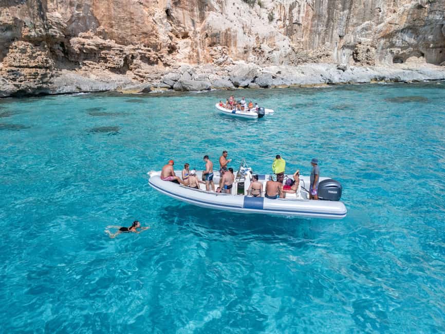 Cala Gonone: Gulf of Orosei Dinghy Cruise with Swim Stops - Swimming at the Pools of Venus and Cala Goloritzè