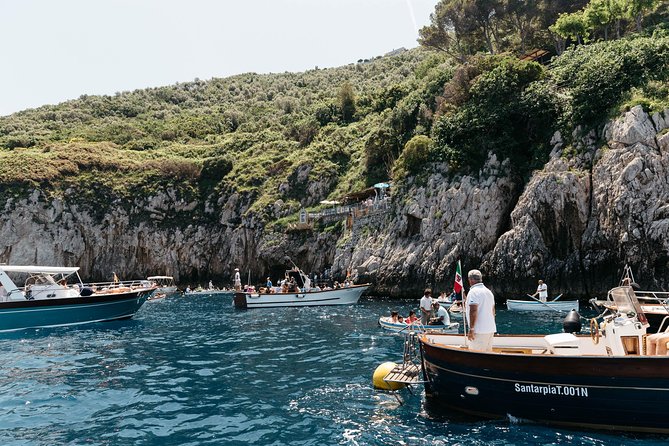Capri & Blue Grotto Semi Private Boat Day Trip from Sorrento - The Sorrento coast: Marina Grande and Roman ruins