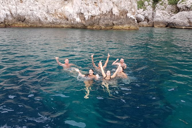 Capri Boat Tour with Optional Blue Grotto Visit from Sorrento - Anacapri’s coast and the Green Grotto