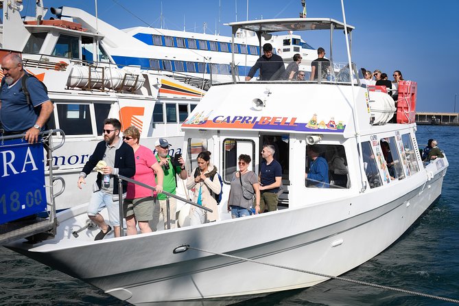 Capri Coast to Coast: Boat Tour with Optional Blue Grotto - Choosing the right departure time