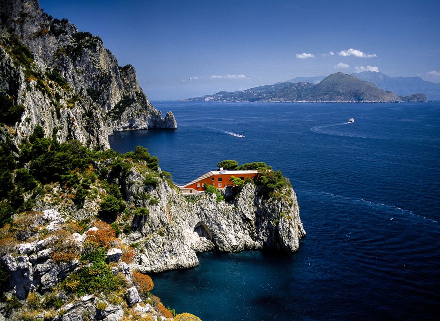 Capri: Island Boat Tour with Blue Grotto Stop - Green Grotto and Punta Carena Lighthouse