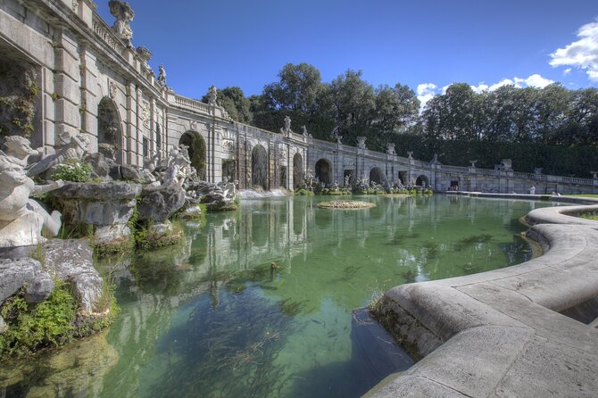 Caserta Royal Palace & Gardens Small Group Tour with Shuttle - Fountains, statues, and the English Gardens