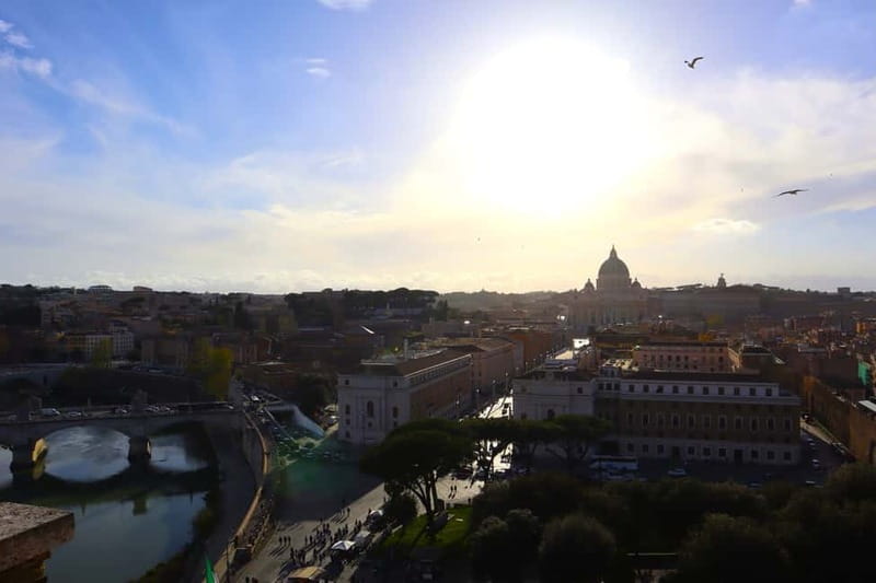 Castel Sant'Angelo Skip-the-Line Entry & Optional Audioguide - The rooftop terrace and Rome’s best reward