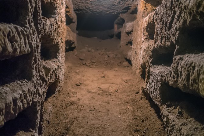 Catacombs Tour with Transfer – Optional Capuchin Crypt or Trevi - What you are really seeing beneath Rome