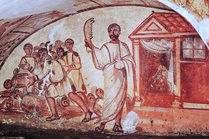 Catacombs Tour with Transfer – Optional Capuchin Crypt or Trevi - Inside the Catacombs of San Callisto