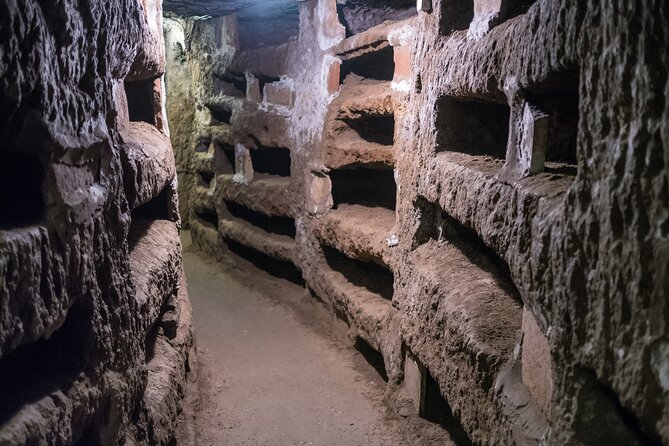 Catacombs Tour with Transfer – Optional Capuchin Crypt or Trevi - The Trevi underground option