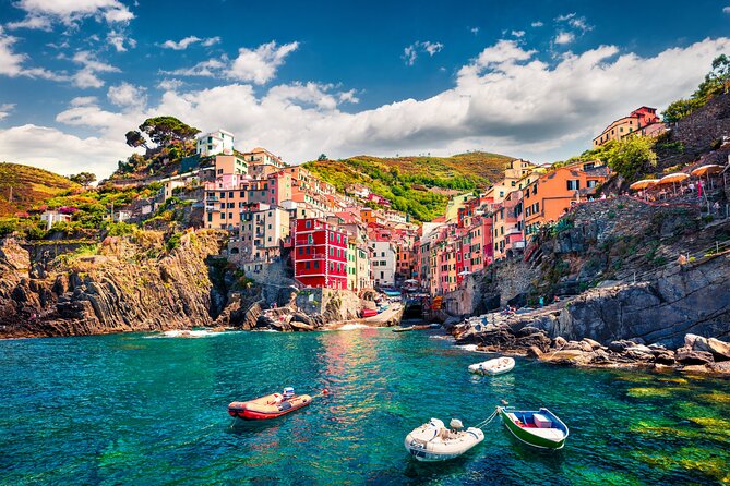 Cinque Terre and Pisa Tower Tour from Florence Semi Private - Vernazza is the most polished stop