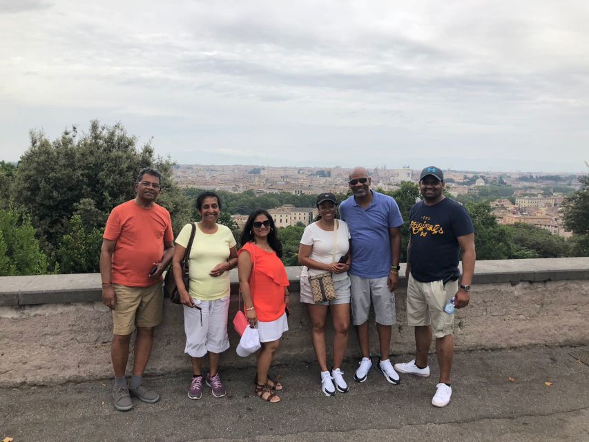 Civitavecchia Port: Private or Shared Guided Tour of Rome - The panoramic viewpoint and the ride back