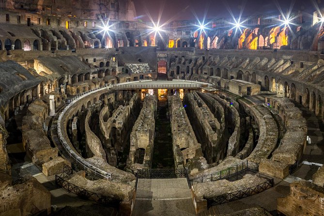 Colosseum by Evening Guided Tour with Optional Arena Floor Access - Key points at a glance