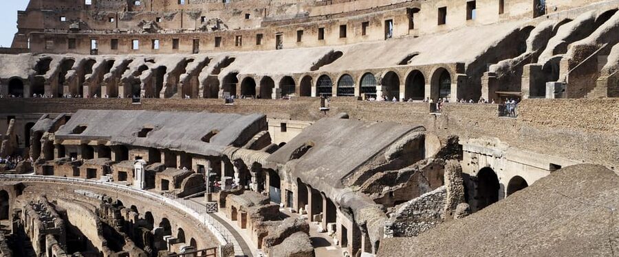 Colosseum, Forum & Palatine with AudioGuide (Arena optional) - Entering the Colosseum and seeing the dungeons