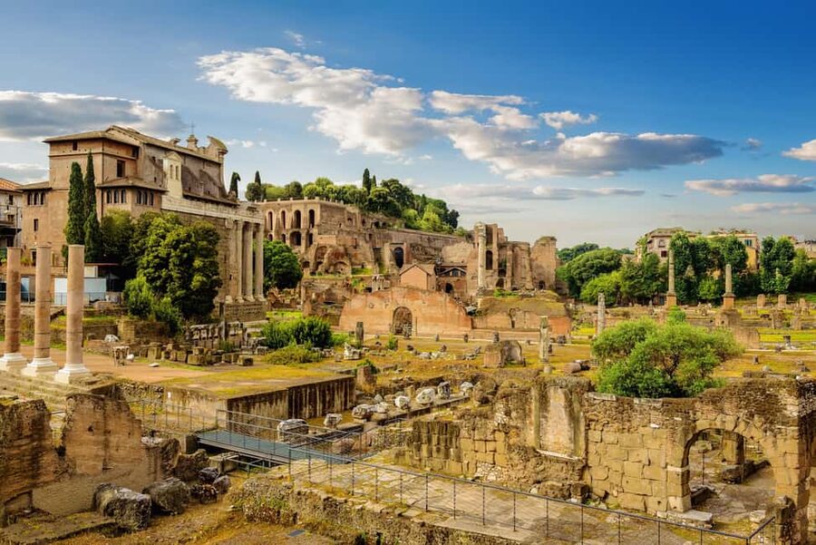 Colosseum, Roman Forum & Palatine Guided Tour - The Roman Forum gives the tour its historical shape