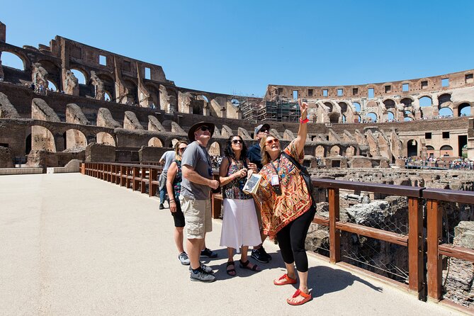 Colosseum, Roman Forum, Palatine Guided Tour or AudioGuide Option - Walking through the Roman Forum