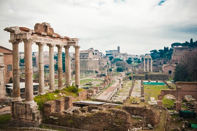 Colosseum, Roman Forum & Palatine Hill Guided Tour - Walking through the Roman Forum for 45 minutes