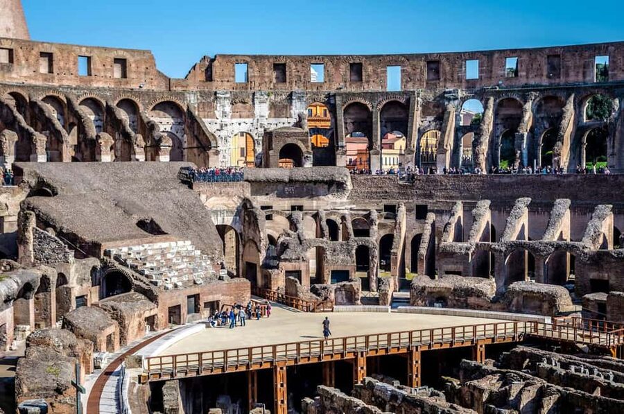 Colosseum Special Access Tour, with Ancient Temples & Tombs - What the $95.83 price gets you
