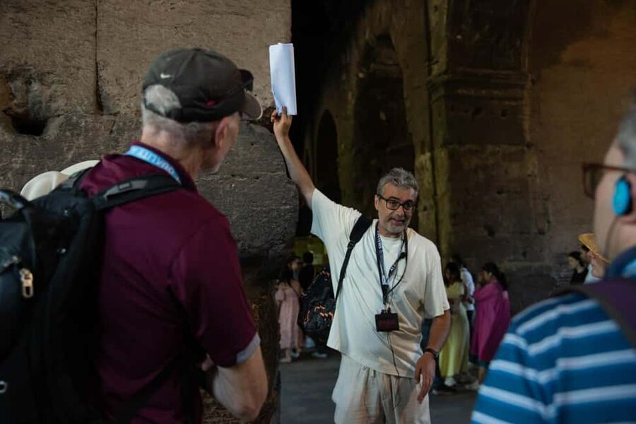 Colosseum Special Access Tour, with Ancient Temples & Tombs - Entering through the Gladiators gate
