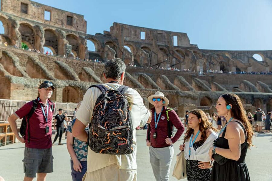 Colosseum Special Access Tour, with Ancient Temples & Tombs - Starting near the Arch of Constantine or Trajan’s Column