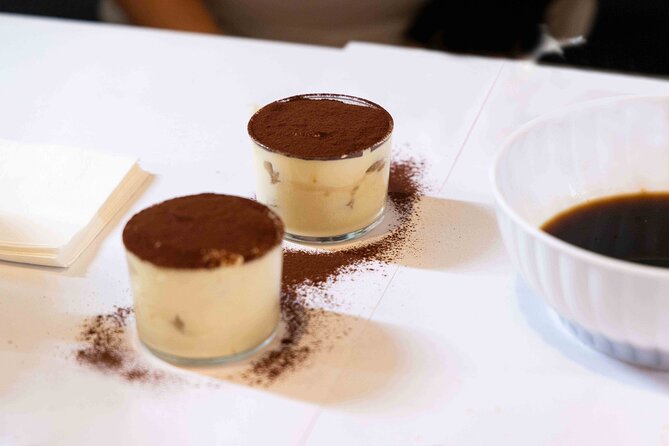 Cooking Class in the Heart of Rome: Pizza and Tiramisu Making - Preparing tiramisu together