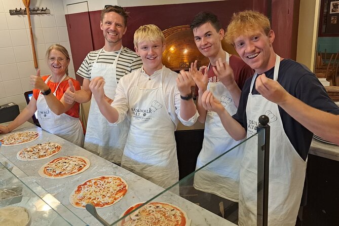Cooking Class in the Heart of Rome: Pizza and Tiramisu Making - Starting with pizza dough and toppings