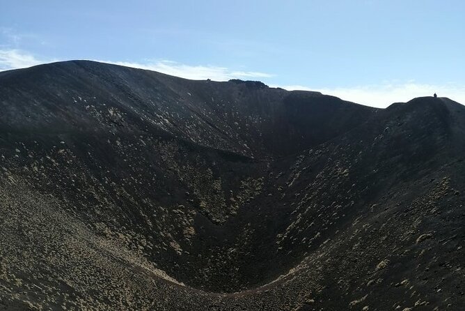 Etna Morning Trip - The lava cave, helmet, and headlamp