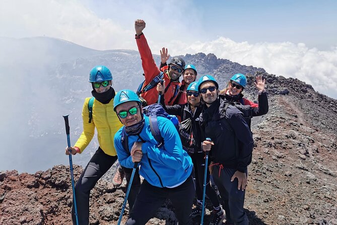 Etna Volcano: South Side Guided Summit Hike - The first climb across black volcanic sand