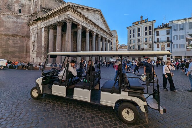 Explore Rome on a Golf Cart: Private Tour - The Pantheon, Piazza Navona, and the center