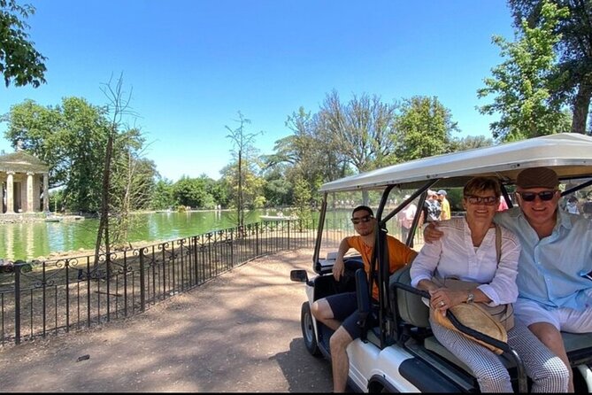 Explore Rome on a Golf Cart: Private Tour - The Colosseum and Roman Forum from outside