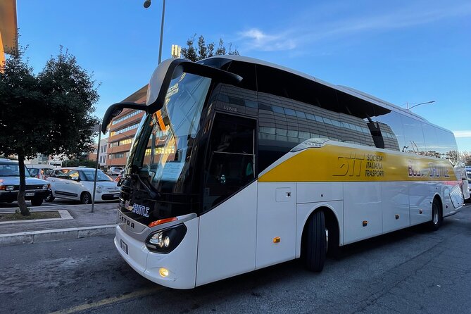 Fiumicino Airport Shared Shuttle Bus to Rome Termini & Vatican - What you get at each Rome stop