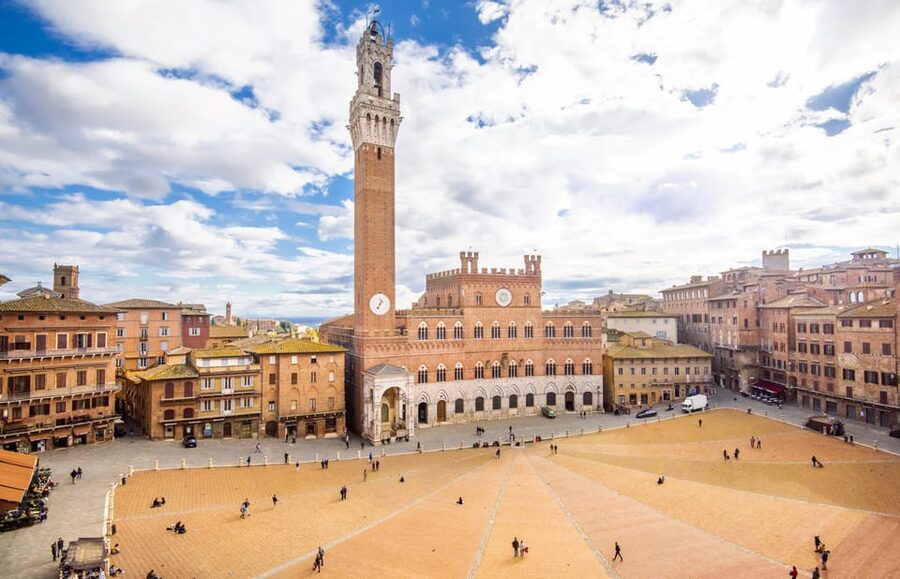 Florence: Day Trip with Free Time in San Gimignano and Siena - Siena: Piazza del Campo and the Gothic heart