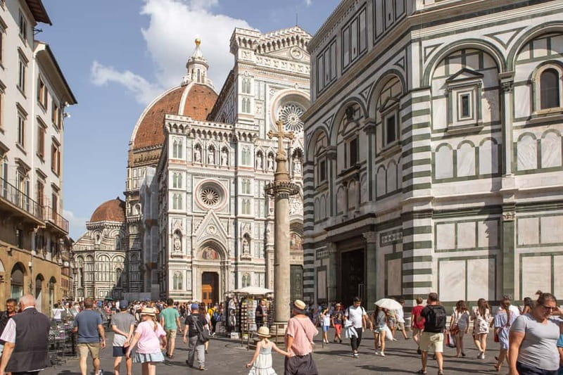 Florence: Duomo Area Tour and Brunelleschi Dome Climb Ticket - Meeting at Piazza di San Giovanni