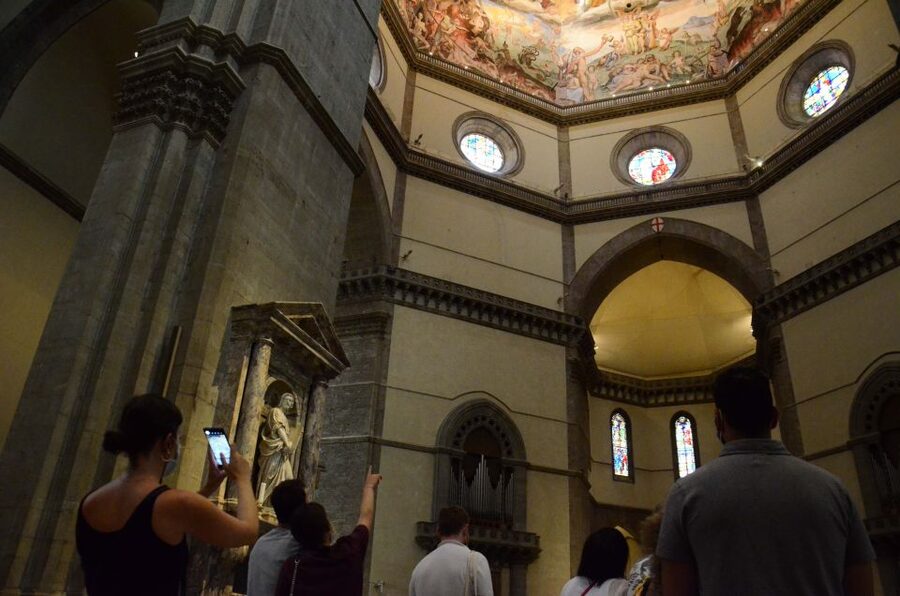 Florence: Duomo Complex Tour with Giotto Tower Ticket - St. John’s Baptistery and its golden mosaics