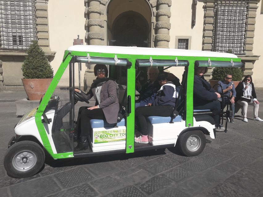 Florence: Eco-Friendly Golf Cart City Tour with Audio Guide - Comfort, accessibility, and the small practical details