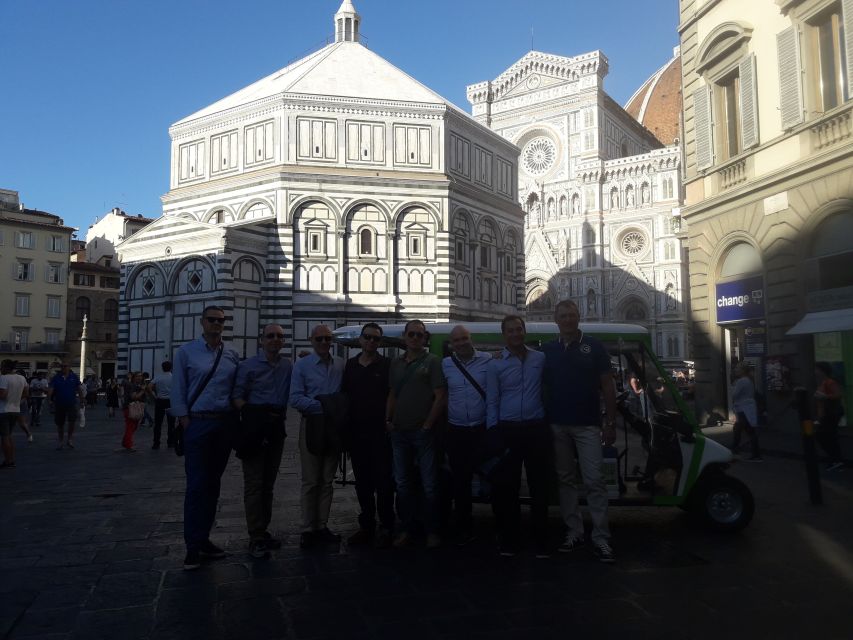 Florence: Eco-Friendly Golf Cart City Tour with Audio Guide - Why a golf cart makes sense in Florence