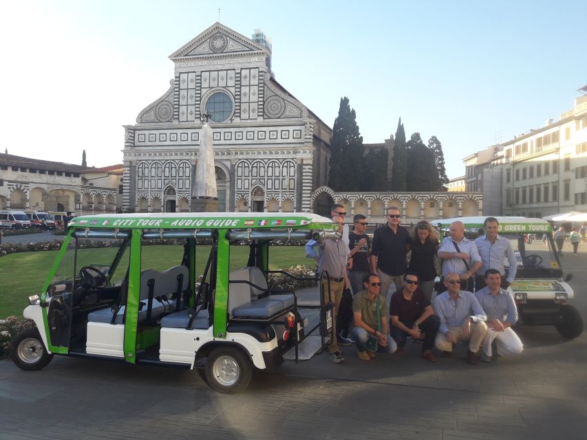 Florence: Eco-Friendly Golf Cart City Tour with Audio Guide - Palazzo Pitti and the Oltrarno route