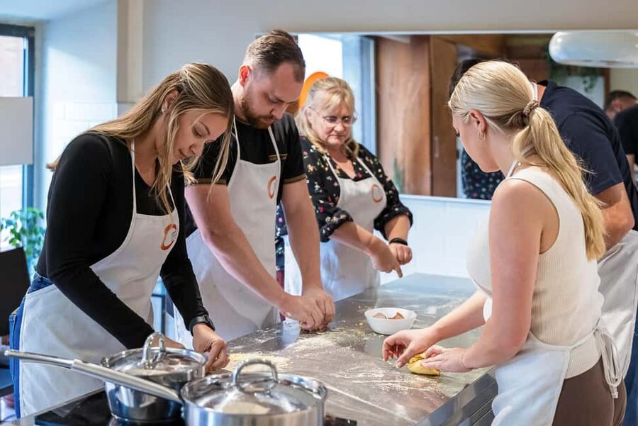 Florence: Handmade Pasta & Dessert Class with Unlimited Wine - Dessert brings the class to a sweet finish