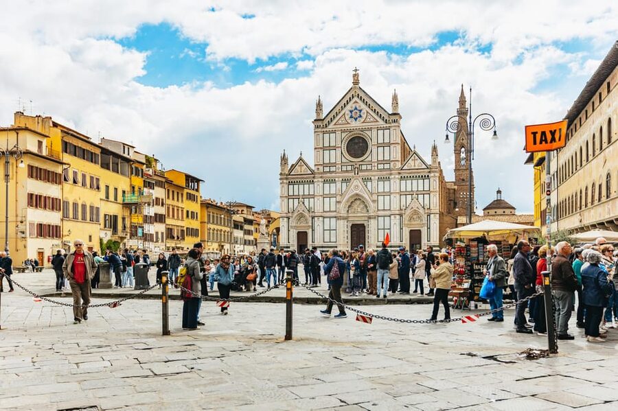 Florence: Old Town Golf Cart Excursion - Santa Maria Novella and Ognissanti