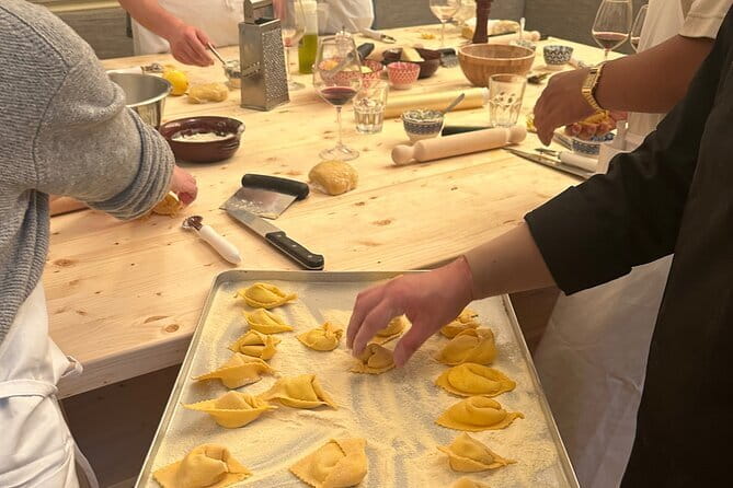 Florence: Pasta Cooking Class with Unlimited Wine - From flour to pasta dough