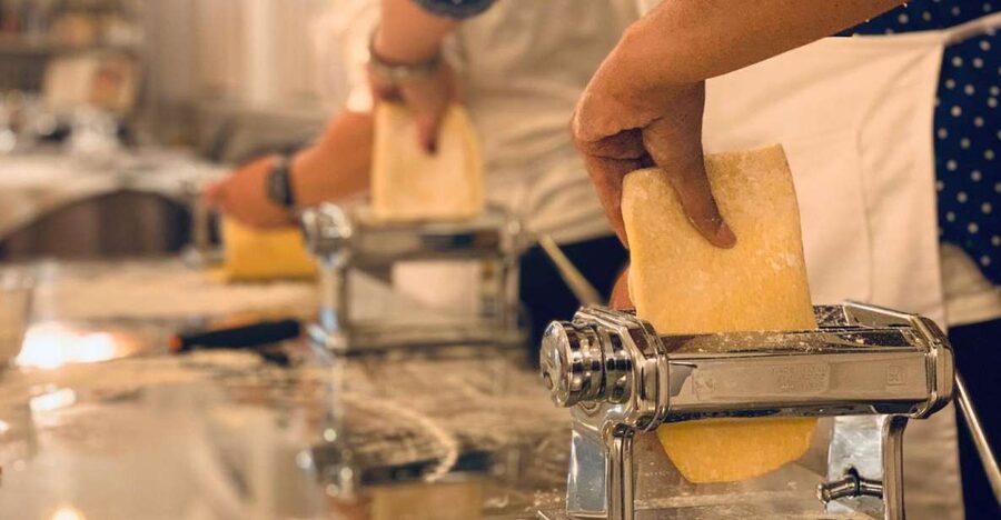 Florence: Pasta & Tiramisu Cooking Class with Unlimited Wine - Starting with fresh pasta and flour